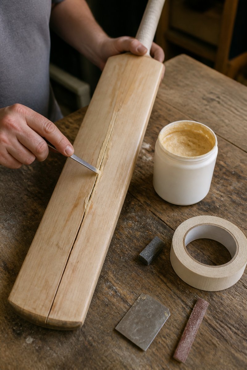 How to Fix Cricket Bat Cracks: Step-by-Step Guide