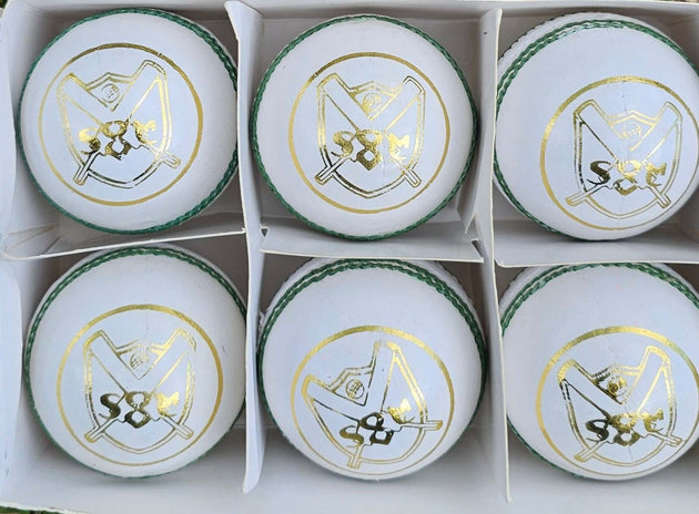 SGM White Cricket Training Balls Melbourne