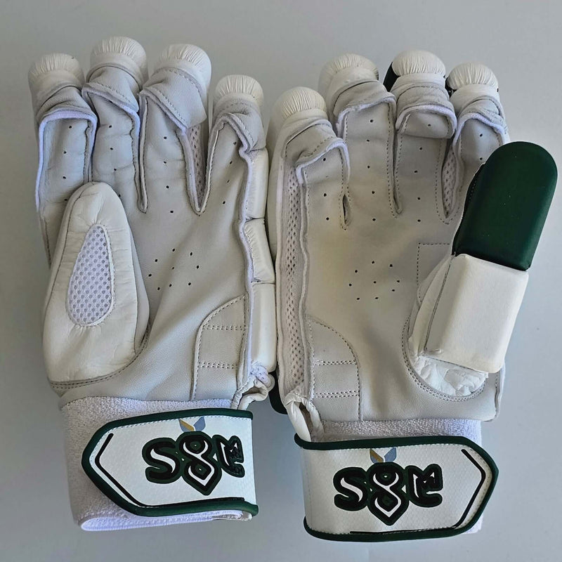 Cricket Batting Gloves | Elite Sausage Fingers designed for players seeking control and protection at the crease.